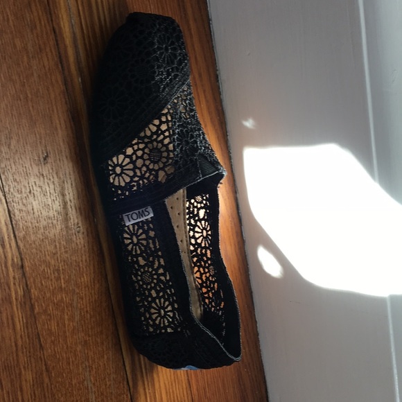 Toms Lace Flats - Picture 4 of 6